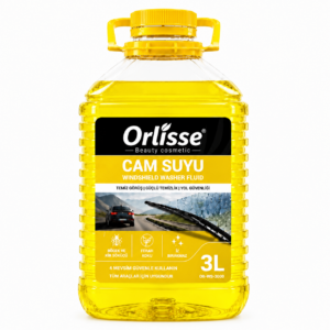 OTO CAM SUYU 3 LT - BÖCEK VE KİR SÖKÜCÜ - SARI FORMÜL