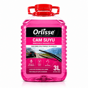 ORLİSSE CAM SUYU 3LT- BÖCEK VE KİR SÖKÜCÜ ETKİLİ FORMÜL
